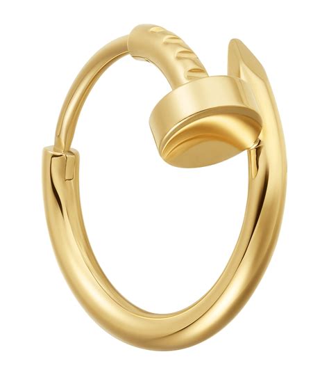 cartier hoop earrings replica|juste un clou earrings.